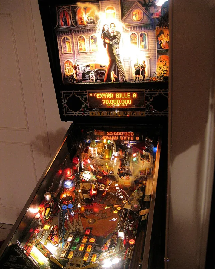 The Addams Family pinball machine