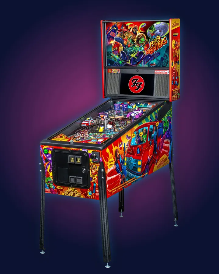 Foo Fighters Premium pinball machine