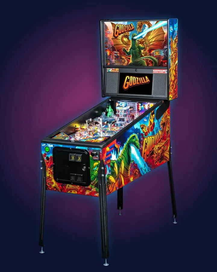 Godzilla Premium pinball machine