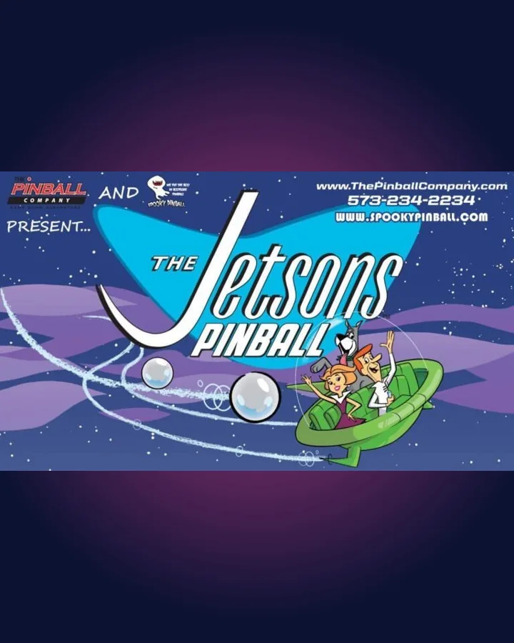 The Jetsons Limited run pinball machine