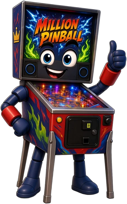 Mr. Pinball, the Million Pinball mascot